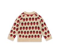 Konges Sløjd Strickjacke Belou „Erdbeere“ Gr. 110/116 - 110/116