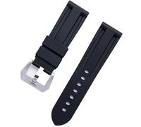 kongsou Silikon-Uhrenarmbänder für Diesel DZ7395, DZ7396, DZ4500, DZ4506 Uhrenarmband(Blacks,22mm)