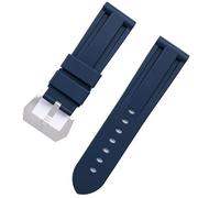 kongsou Silikon-Uhrenarmbänder für Diesel DZ7395, DZ7396, DZ4500, DZ4506 Uhrenarmband(Blues,24mm)