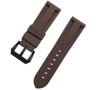 kongsou Silikon-Uhrenarmbänder für Diesel DZ7395, DZ7396, DZ4500, DZ4506 Uhrenarmband(Brownb,22mm)