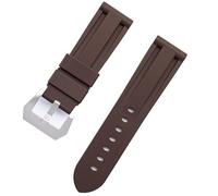 kongsou Silikon-Uhrenarmbänder für Diesel DZ7395, DZ7396, DZ4500, DZ4506 Uhrenarmband(Browns,26mm)