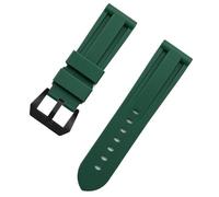kongsou Silikon-Uhrenarmbänder für Diesel DZ7395, DZ7396, DZ4500, DZ4506 Uhrenarmband(Greenb,24mm)