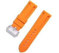 kongsou Silikon-Uhrenarmbänder für Diesel DZ7395, DZ7396, DZ4500, DZ4506 Uhrenarmband(Oranges,26mm)