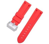 kongsou Silikon-Uhrenarmbänder für Diesel DZ7395, DZ7396, DZ4500, DZ4506 Uhrenarmband(Reds,22mm)