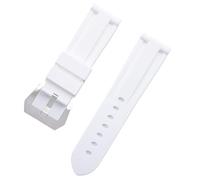 kongsou Silikon-Uhrenarmbänder für Diesel DZ7395, DZ7396, DZ4500, DZ4506 Uhrenarmband(Whites,22mm)