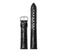 kongsou Uhrenarmband Aus Echtem Leder Für Cartier Tank Santos Dumont(Blacks,20mm)