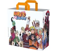 Konix Einkaufstasche Naruto 40 x 45 x 20 cm – 100% recycelbar – Weiß – Motiv 9 Jinchûriki