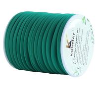 KONMAY 5.0mm 18.2 Meters Elastic-Kordel, Elastisch Band Zum Nähen und Handwerk, Gummikordel, Hutgummi, Kelly Green