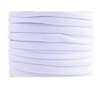 KONMAY 5.0mm 18.2 Meters Elastic-Kordel, Elastisch Band Zum Nähen und Handwerk, Gummikordel, Hutgummi, Weiß