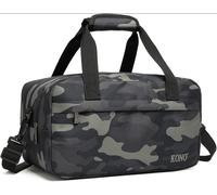 Kono 40x20x25 Handgepäck Reise-Handgepäck-Trolley Ryanair Unter-Sitz-Fluggepäck mit Schultergurt 20L (Tarnmuster)