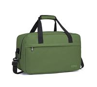 KONO Reisetasche Weekender Tasche 35x20x20 Ryanair Handgepäck Unisex Henkeltasche für Flugzeug, Reise, Sport & Wochenende 14L (Grün)