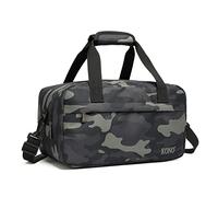 Kono Reisetasche Weekender Tasche Ryanair Handgepäck Unisex Gym Henkeltasche (Camo, S(35x20x20cm))