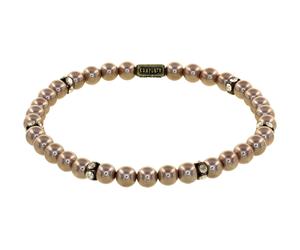 konplott - Armband - Pearl Shadow braun