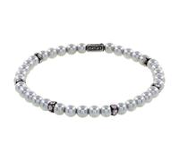 konplott - Armband - Pearl Shadow grau/silver