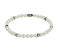 konplott - Armband - Pearl Shadow weiß