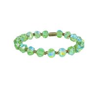 Konplott - KONPLOTT Armband Petit Glamour d´Afrique hell grün antik Messing