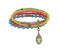 konplott - Armband - Petit Glamour DAfrique blau/gelb/pink