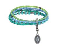 konplott - Armband - Petit Glamour DAfrique blau/grün