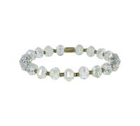 Konplott - KONPLOTT Armband Petit Glamour d´Afrique weiß antik Messing