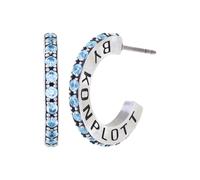 konplott - Creolen - Daily Glam blau