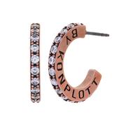 konplott - Creolen - Daily Glam braun