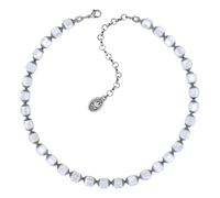 konplott - Halskette - Crystal Snake blau/weiß