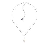 konplott - Halskette - Pearl Shadow weiß