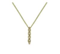 Konplott - KONPLOTT Halskette Industrial Snake antik Messing beige shiny