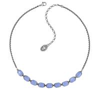 konplott - Kette - Crystal Snake blau