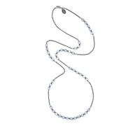 konplott - Kette - Crystal Snake blau