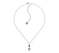 konplott - Kette - Pearl Shadow blau/weiß