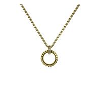 Konplott - KONPLOT Halskette Anhänger Rings & Rhythm Messing antik Messing