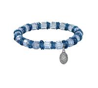 Konplott - KONPLOTT Armband elastisch Festival blau antik Silber