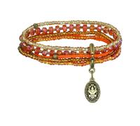 Konplott - KONPLOTT Armband Petit Glamour d´Afrique antik Messing orange