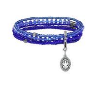 Konplott - KONPLOTT Armband Petit Glamour d´Afrique antik Silber dunkelblau