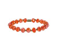Konplott - KONPLOTT Armband Petit Glamour d´Afrique orange antik Messing