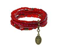 Konplott - KONPLOTT Armband Petit Glamour d´Afrique rot antik Messing bracelet