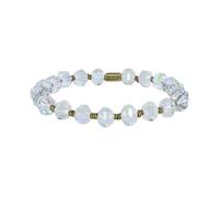 Konplott - KONPLOTT Armband Petit Glamour d´Afrique weiß antik Messing