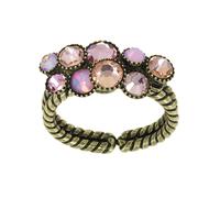 Konplott - KONPLOTT Ring Water Cascade Beige Pink antik Messing