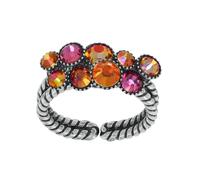 Konplott - KONPLOTT Ring Water Cascade Grün antik Messing