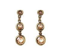 KONPLOTT Ohrhänger Sparkle Twist aus Messing