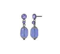 konplott - Ohrringe - Crystal Snake blau/lila