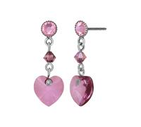 konplott - Ohrringe - Hearts For Us pink