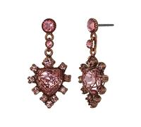 konplott - Ohrringe - Hearts for Us pink