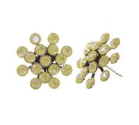 konplott - Ohrringe - Magic Fireball gelb