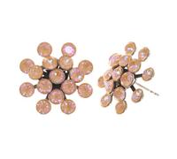 konplott - Ohrringe - Magic Fireball orange