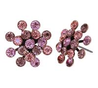 konplott - Ohrringe - Magic Fireball pink