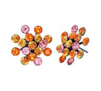 konplott - Ohrringe - Magic Fireball pink/orange