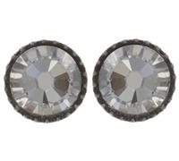 Konplott - Ohrstecker - Black Jack weiß