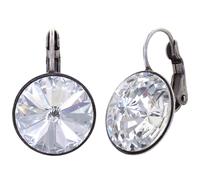 konplott - Ohrringe - Rivoli weiß/silver